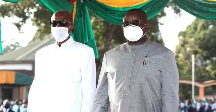 URGENT: Alpha Condé à Freetown pour la célébration de l’an 60 de indépendance de la Sierra Leone ….
